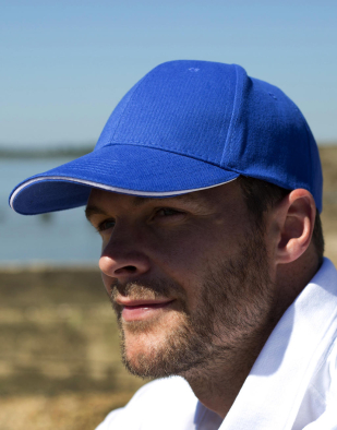 Keps Result Headwear Memphis Low Profile Sandwich Peak Cap 01234 | Swedishmerch