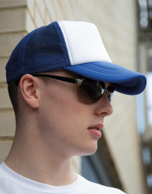 Keps Result Headwear Detroit ½ Mesh Truckers Cap 01334 | Swedishmerch