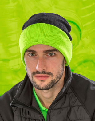 Mössa Result Genuine Recycled Recycled Black Compass Beanie 60233 | Swedishmerch