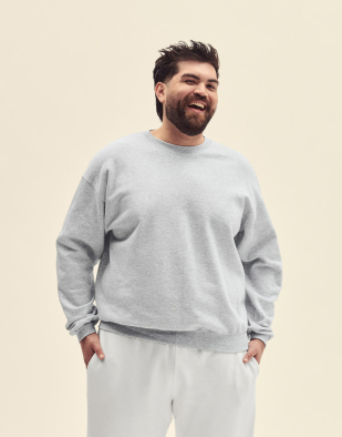 Sweatshirt Fruit of the Loom Classic Set In Sweat 21601 | Swedishmerch