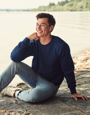 Sweatshirt Fruit of the Loom Classic Raglan Sweat 23701 | Swedishmerch