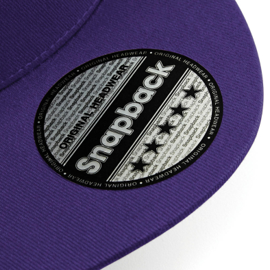 Keps Beechfield 5 Panel Snapback Rapper Cap 32569 | Swedishmerch