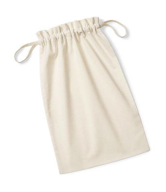 Väska Westford Mill Organic Cotton Drawcord Bag 63228 | Swedishmerch